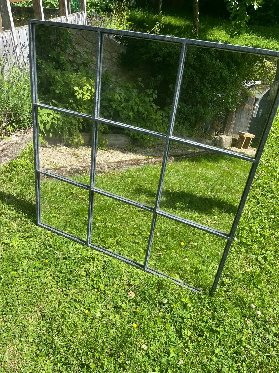 Steel black Mirror
