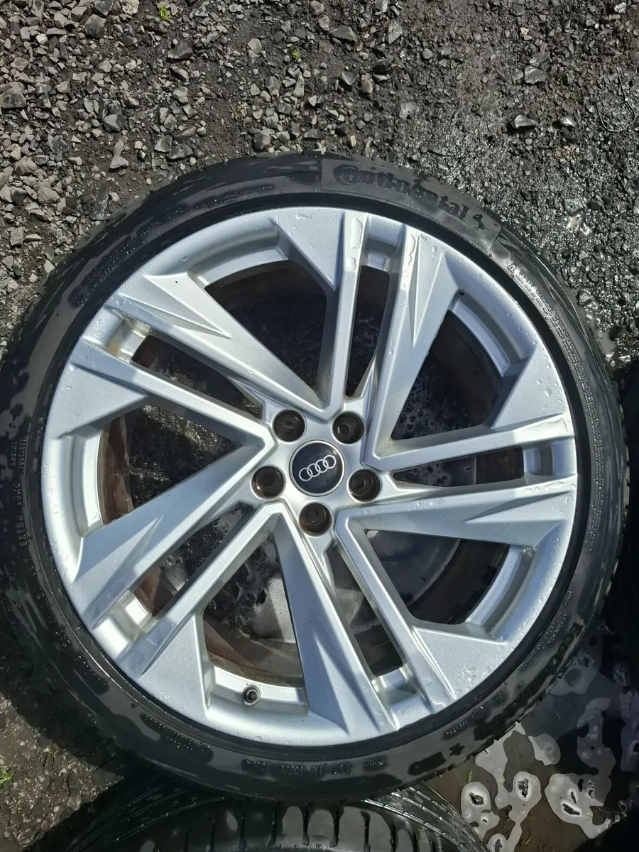 20" Genuine Audi S Line Alloys with tyres - Image 2