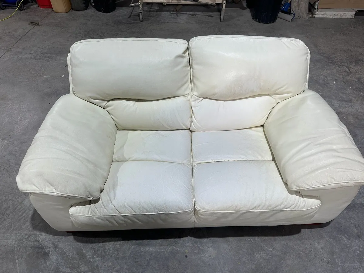 Cream couch 2 + 3