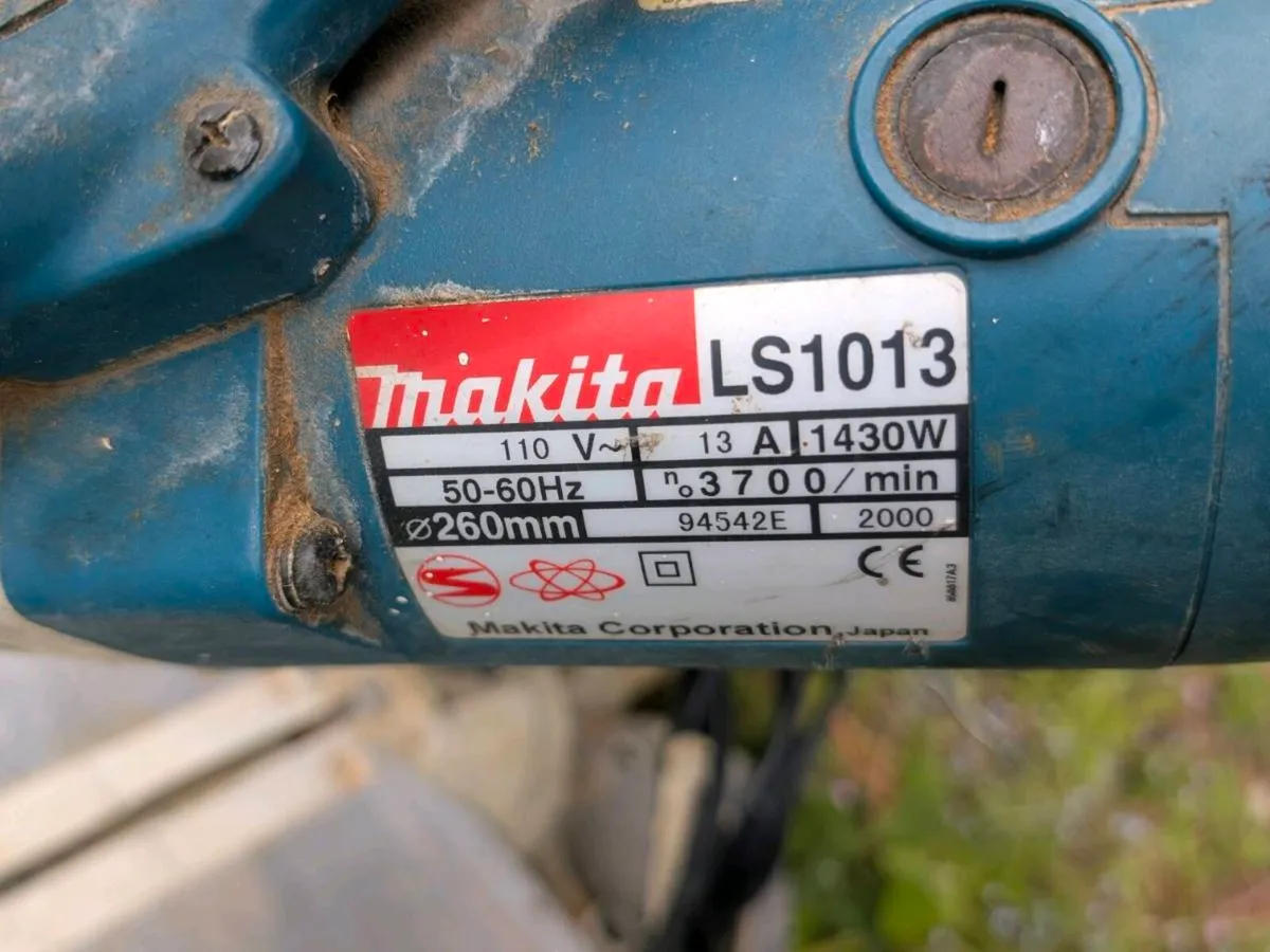 Makita LS1013 10" Mitre Saw Working but needs TLC - Image 3