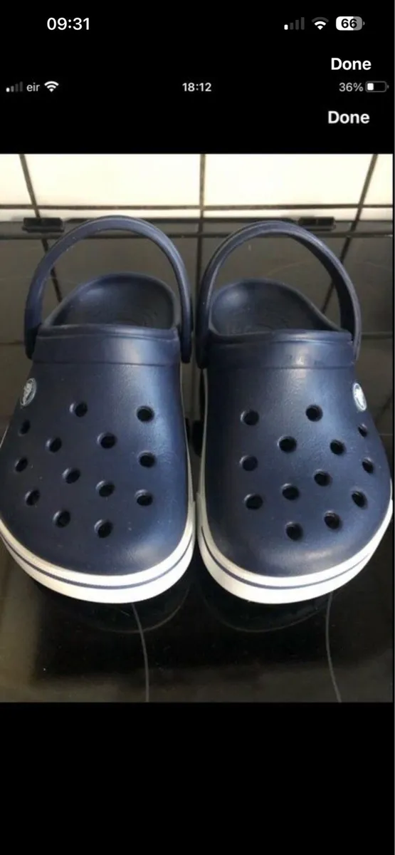 Boys croc size 1 €2 - Image 1