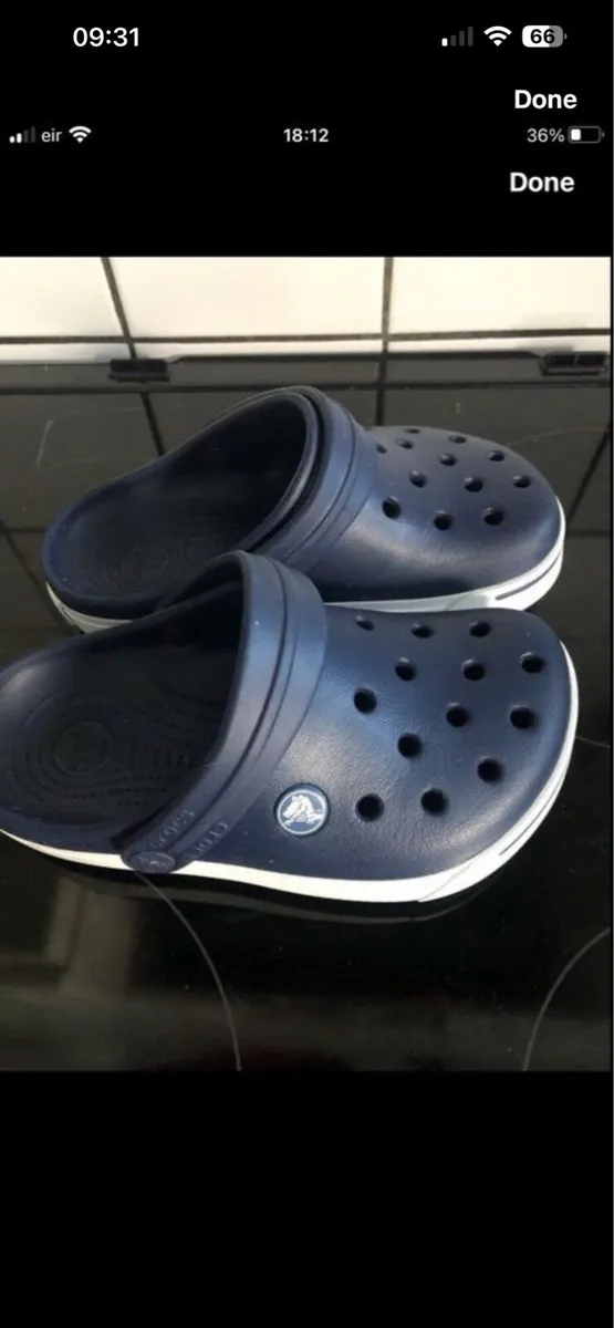 Boys croc size 1 €2 - Image 4
