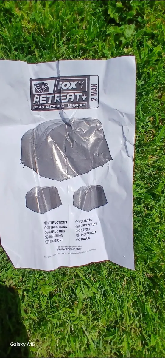 Camping tent fox retreat+extending wrap 2man - Image 1
