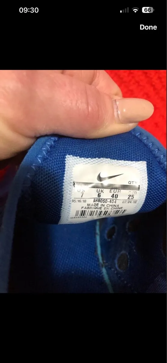 Mens Nike trainers size 6 €20 - Image 3
