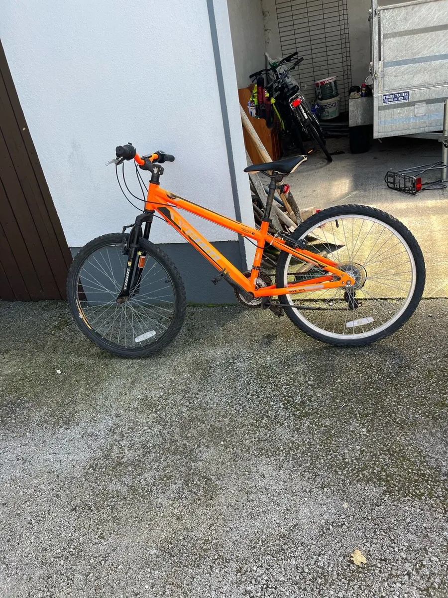 Kids off road bike with suspension and gears - Image 1