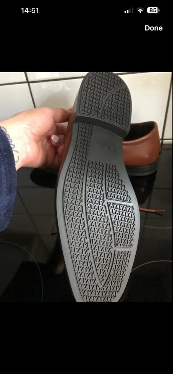 Mens new Clark’s shoes no r - Image 3