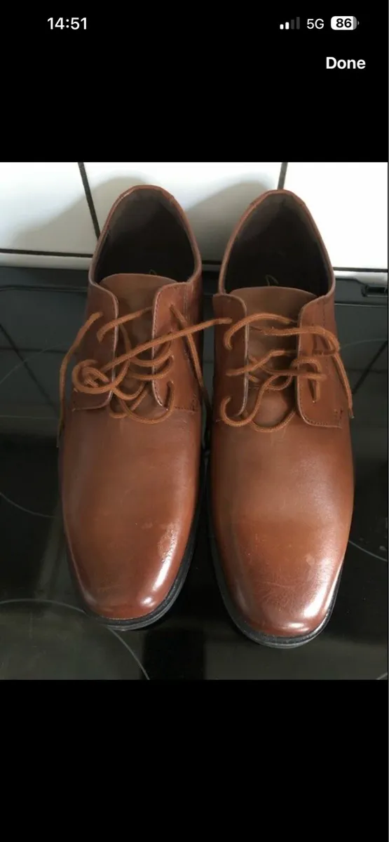 Mens new Clark’s shoes no r - Image 1