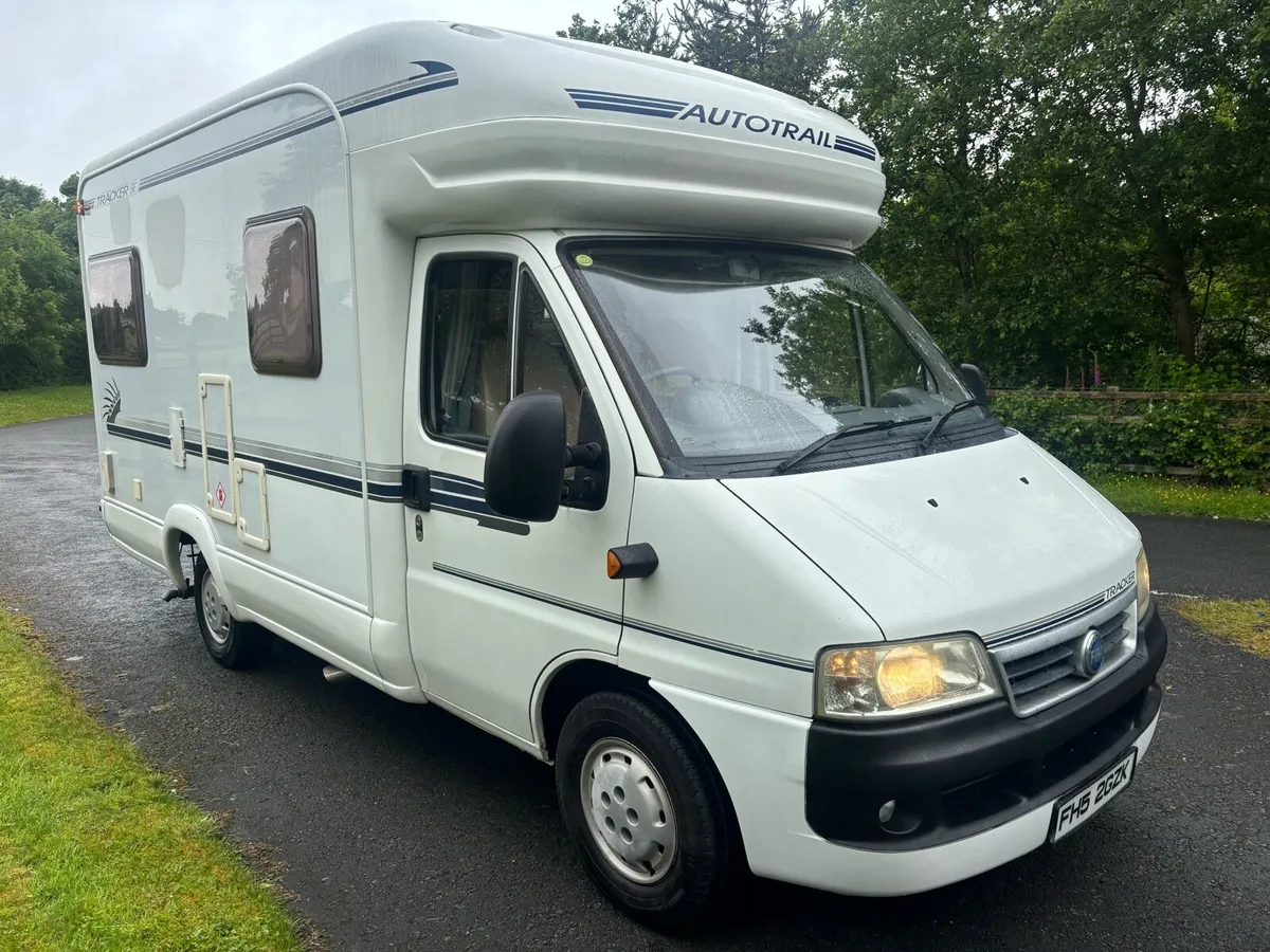 Fiat Ducato 2.8 Auto Trail Tracker 2 berth NI 2004 - Image 4