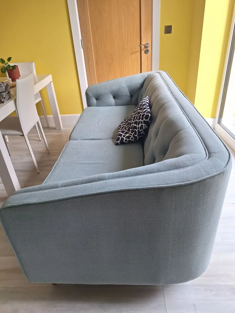 Sofa Blue Fabric - Image 1