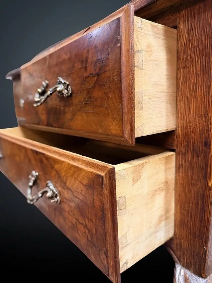 Late 19th Century French Walnut Lowboy - Image 4