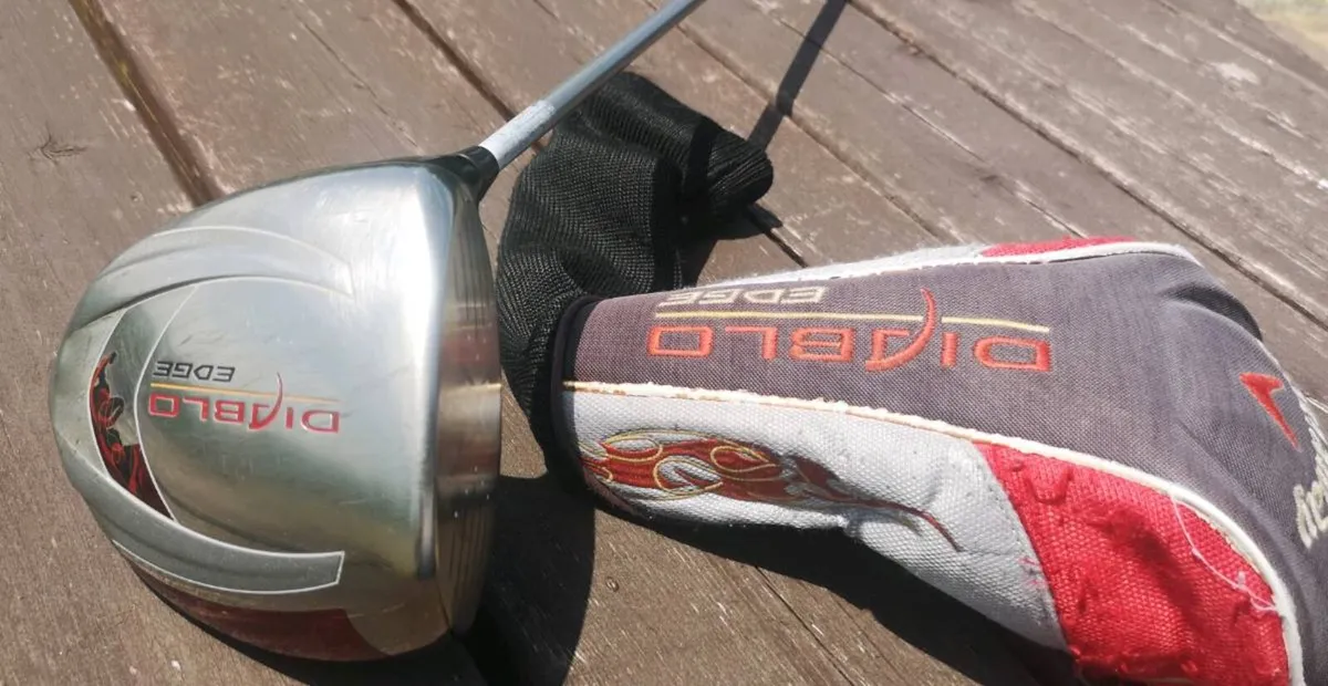Left Ladies Callaway Diablo driver & headcover - Image 1