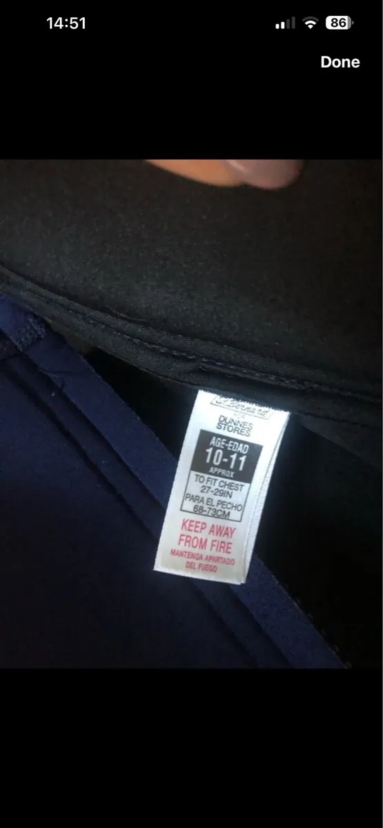 Girls wetsuit age 10/11 €10 - Image 3