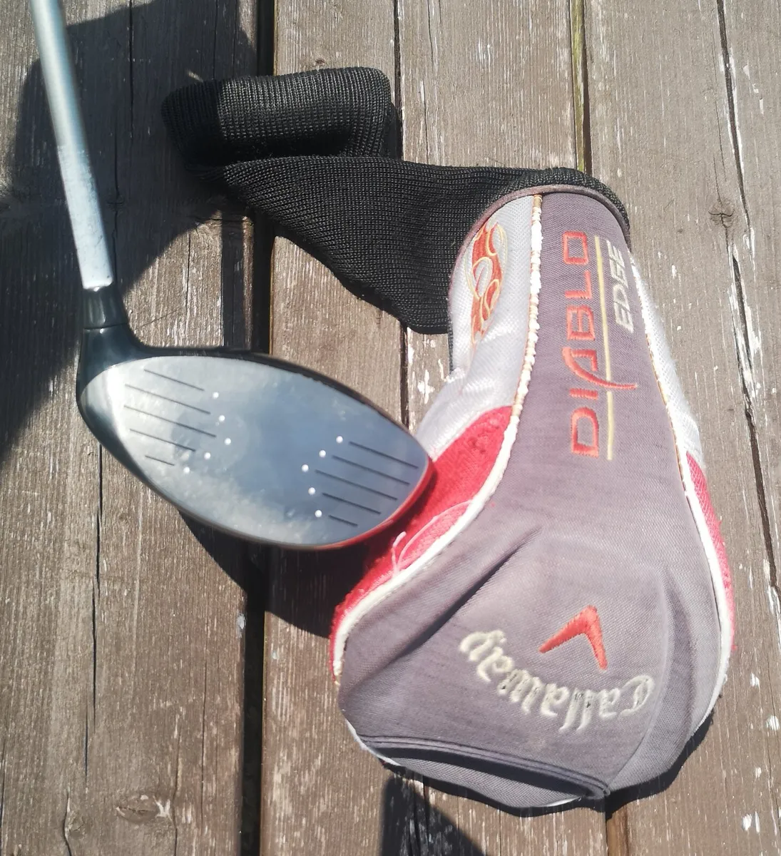 Left Ladies Callaway Diablo driver & headcover - Image 2