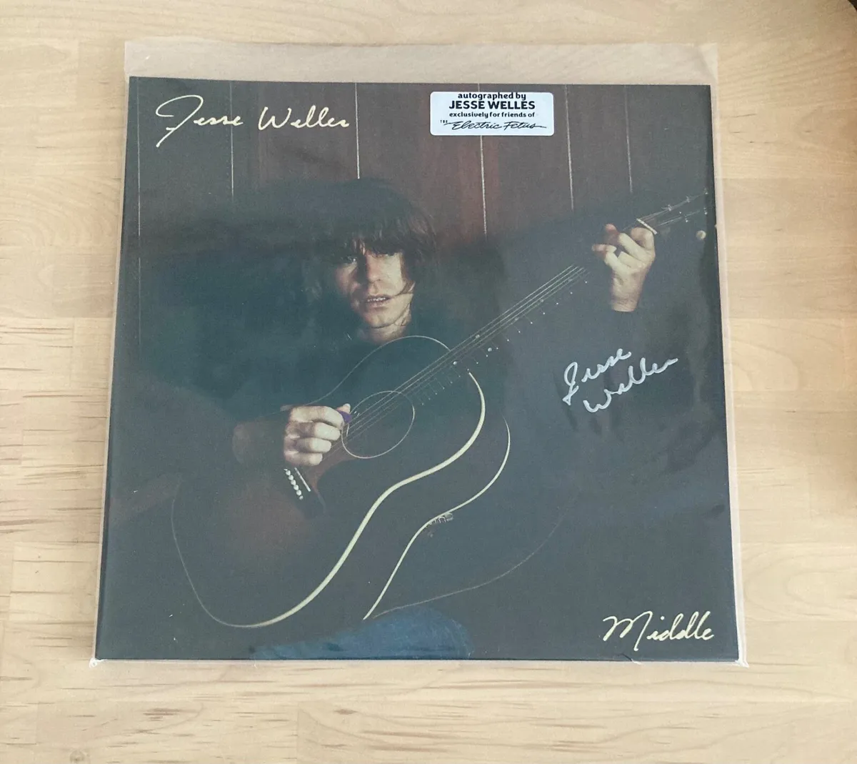 Jesse Welles Middle Autographed Vinyl New - Image 1