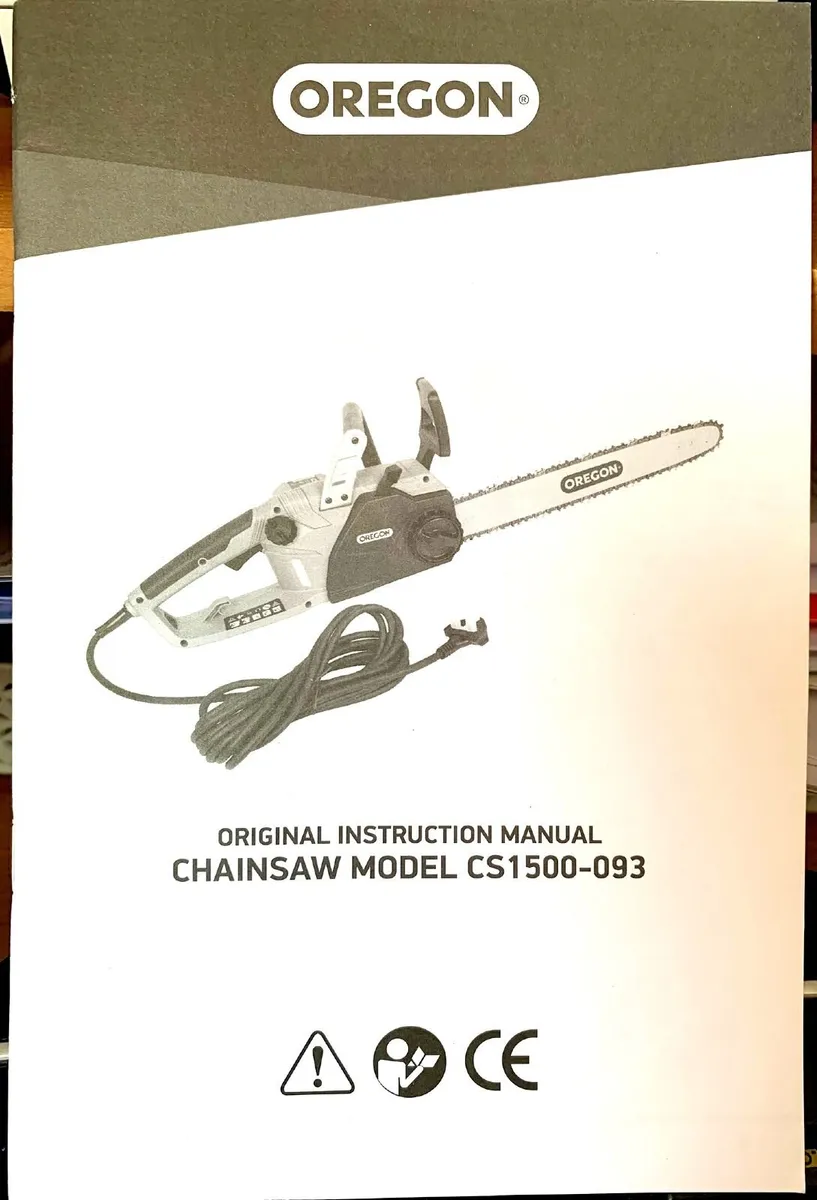 Chainsaw-Oregon Model CS1500-093 inc manual - Image 2