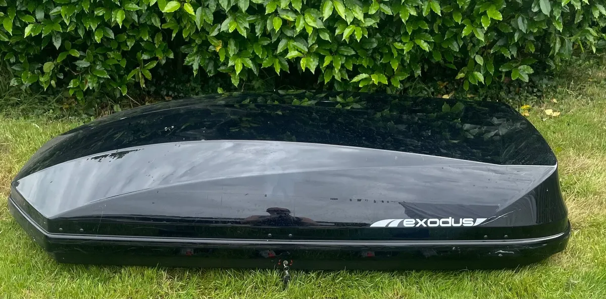 Halfords Roof box with Thule fittings - Image 2