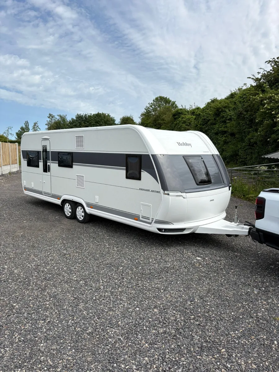 Rare 6 berth hobby Caravan brand new - Image 4