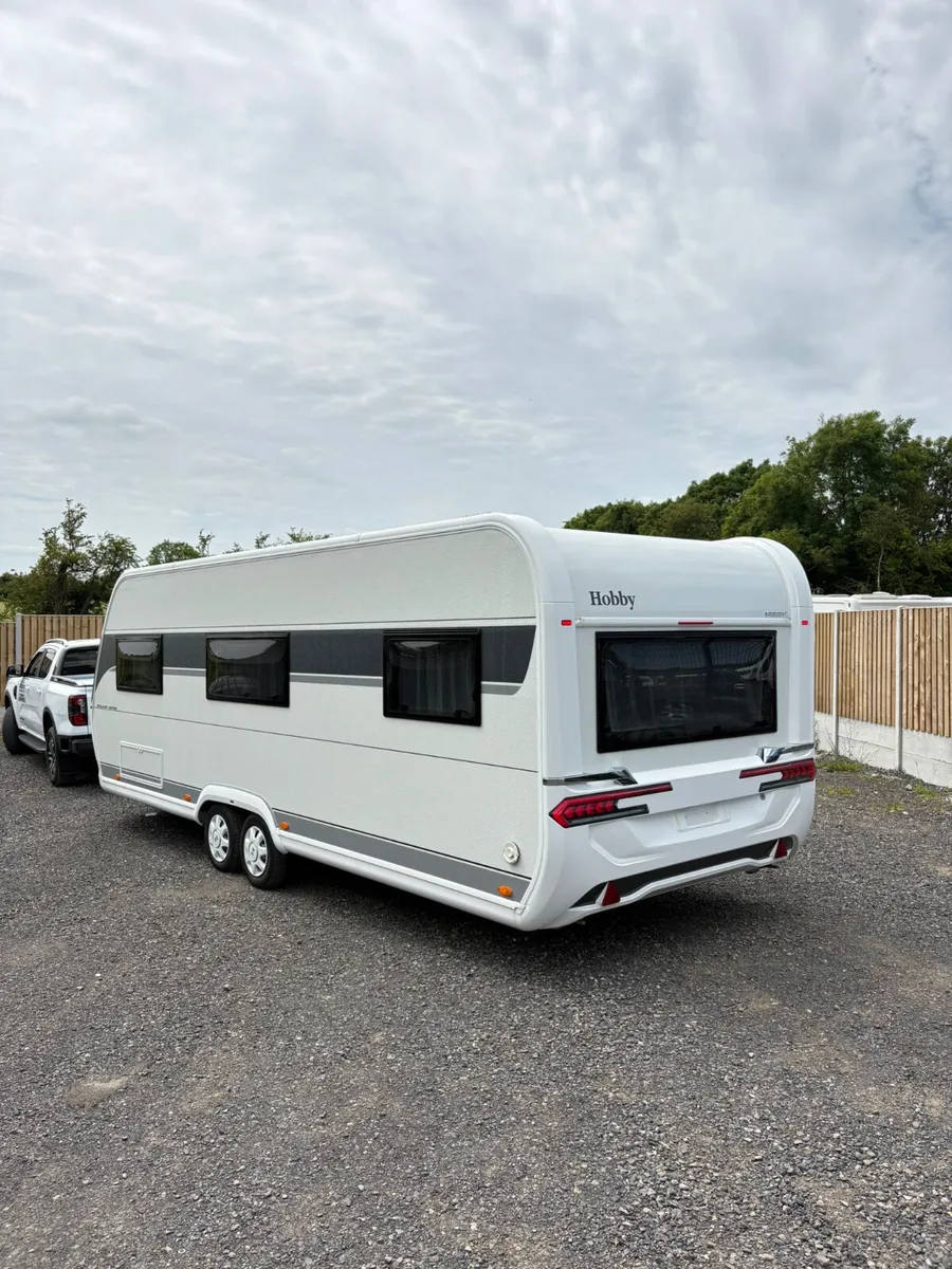 Rare 6 berth hobby Caravan brand new - Image 3