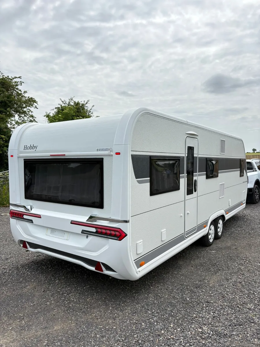 Rare 6 berth hobby Caravan brand new - Image 2
