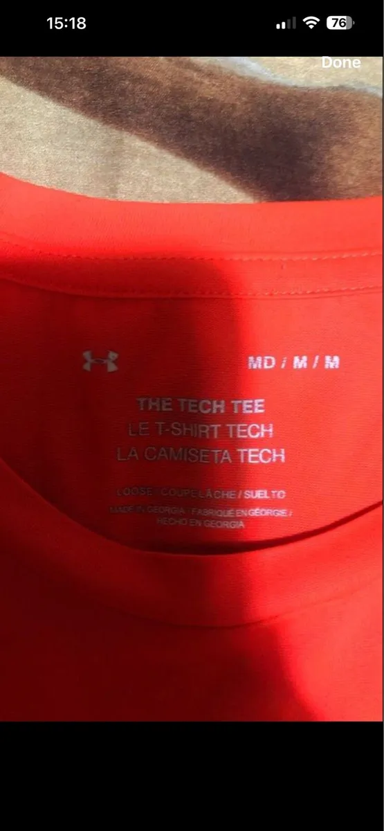 Mens under armour top size M €5 - Image 3