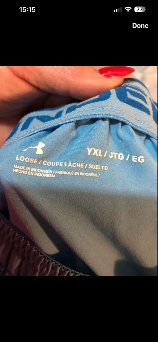 Bpys under armour shorts size. XL €5 - Image 3