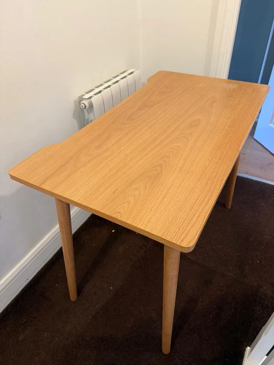 Oak wood working/Study Desk - Image 1