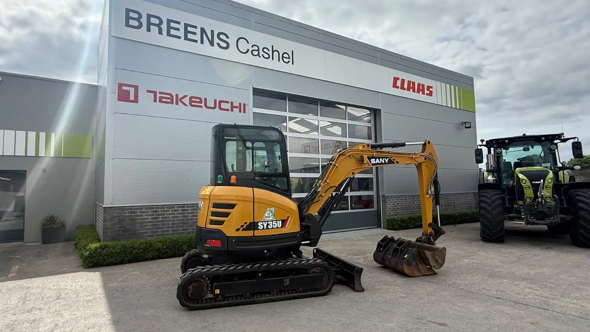 Sany SY35U Mini Digger - 2023 - Image 2