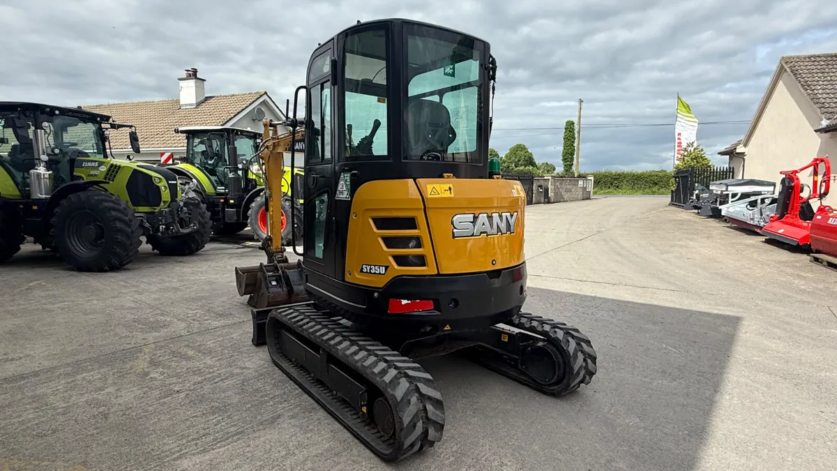 Sany SY35U Mini Digger - 2023 - Image 3