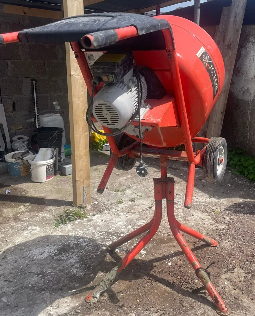 Victor Electric half bag Cement Mixer - Image 2