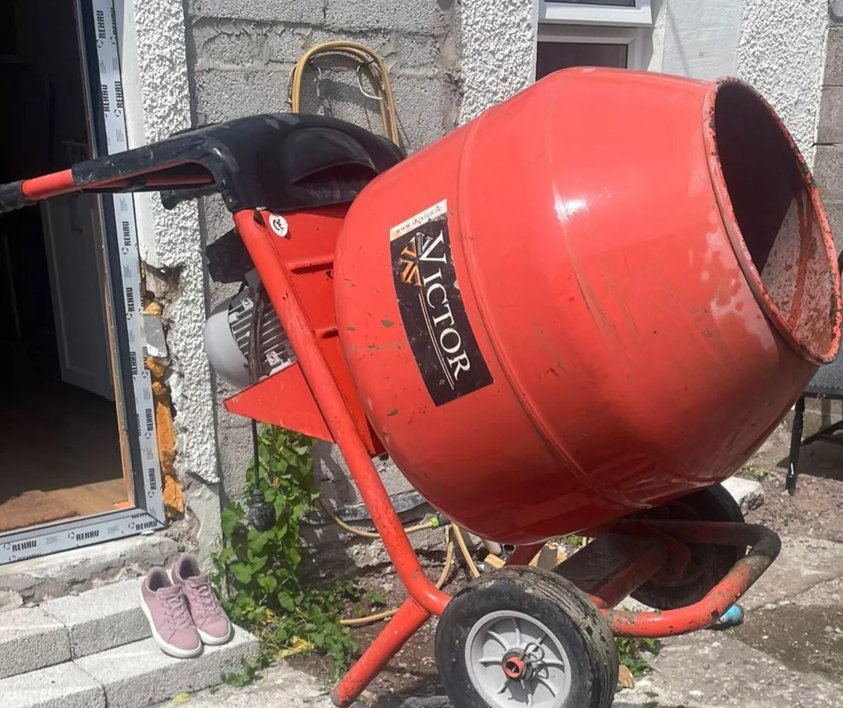 Victor Electric half bag Cement Mixer - Image 3