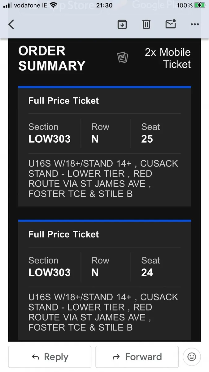 Concert tickets - Image 2