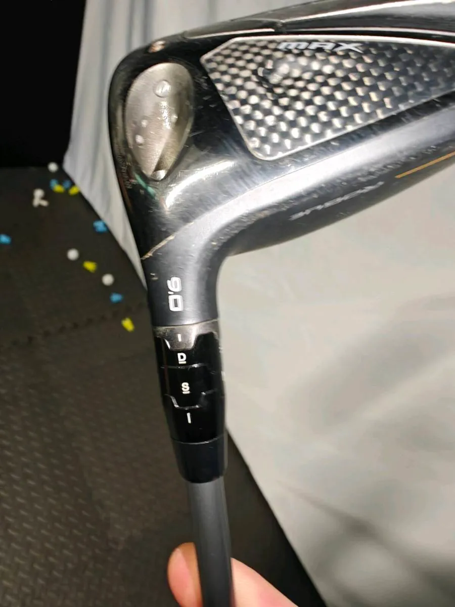 Left handed Callaway rogue St Max 9 degree driver - Image 4