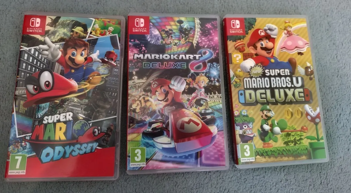 Nintendo Switch Ultimate Mario Bundle - Image 4