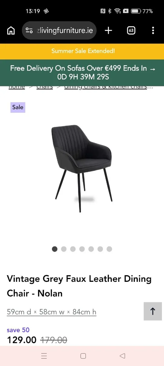 Dining Chairs and High Stools - Image 1