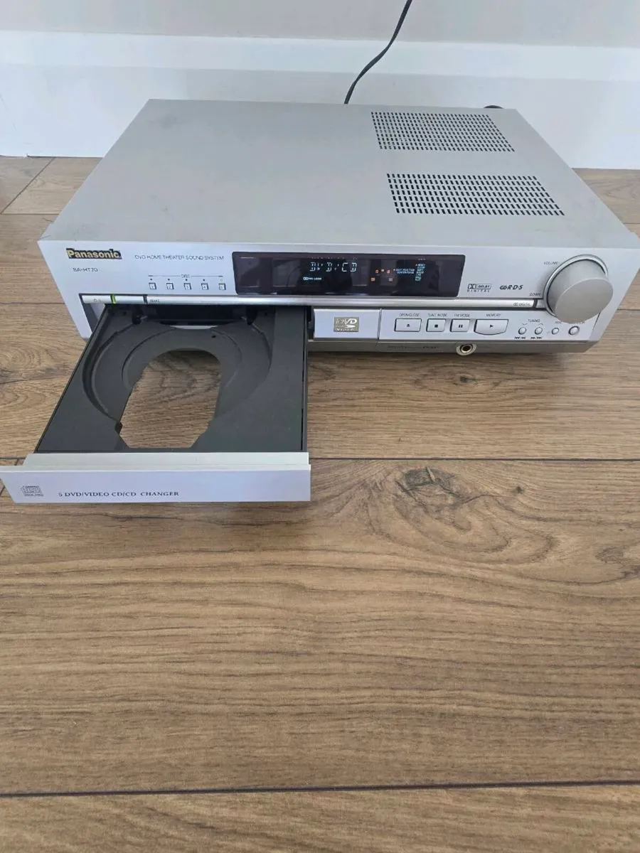 Panasonic SA-HT70 5-Disc CD/DVD Changer / Receiver - Image 2