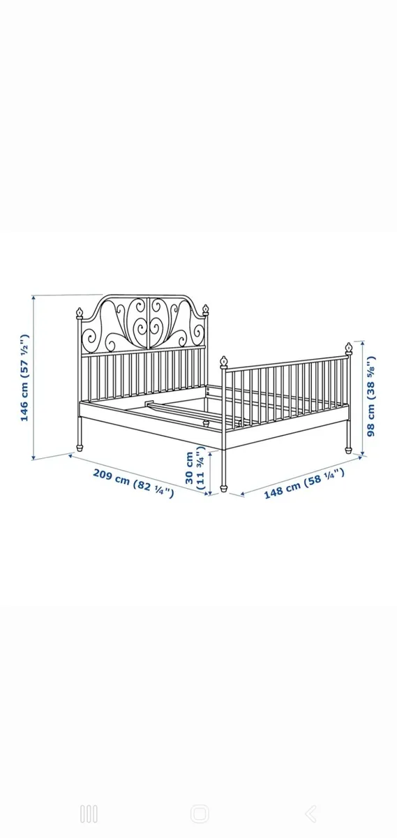 IKEA double bed - Image 3