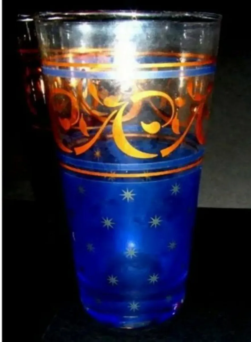 Vintage Harrods 'Marrakesh' Cocktail Glasses - Image 3