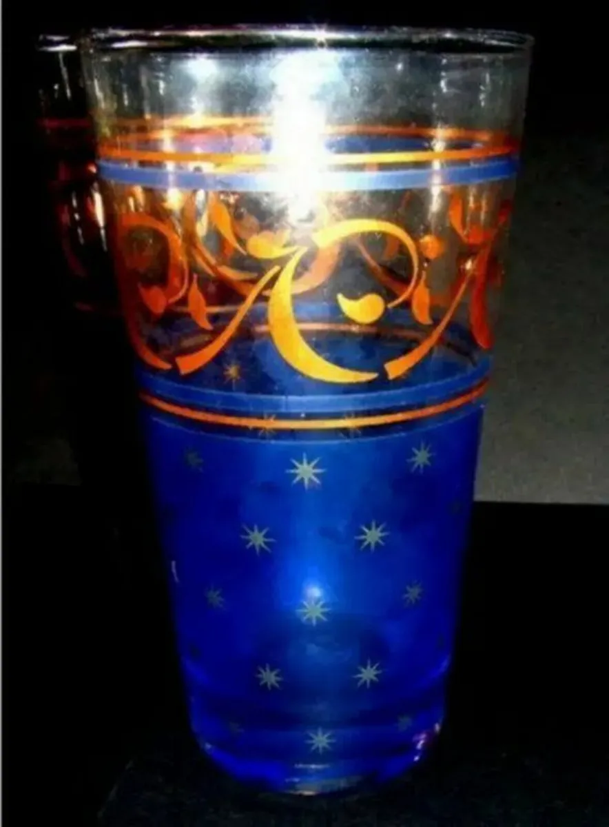 Vintage Harrods 'Marrakesh' Cocktail Glasses - Image 2