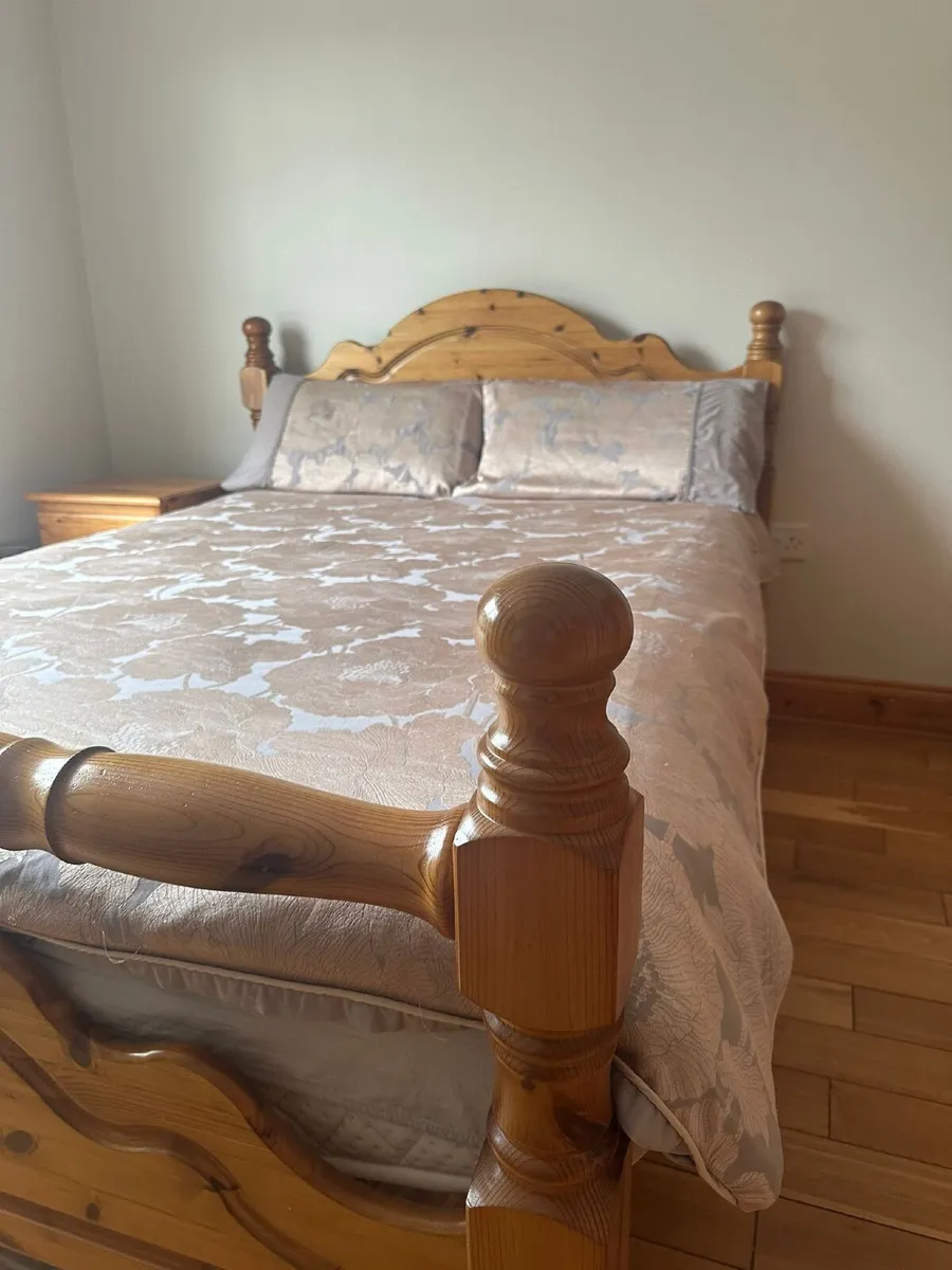 Double Bed and Wardrobe - Image 2