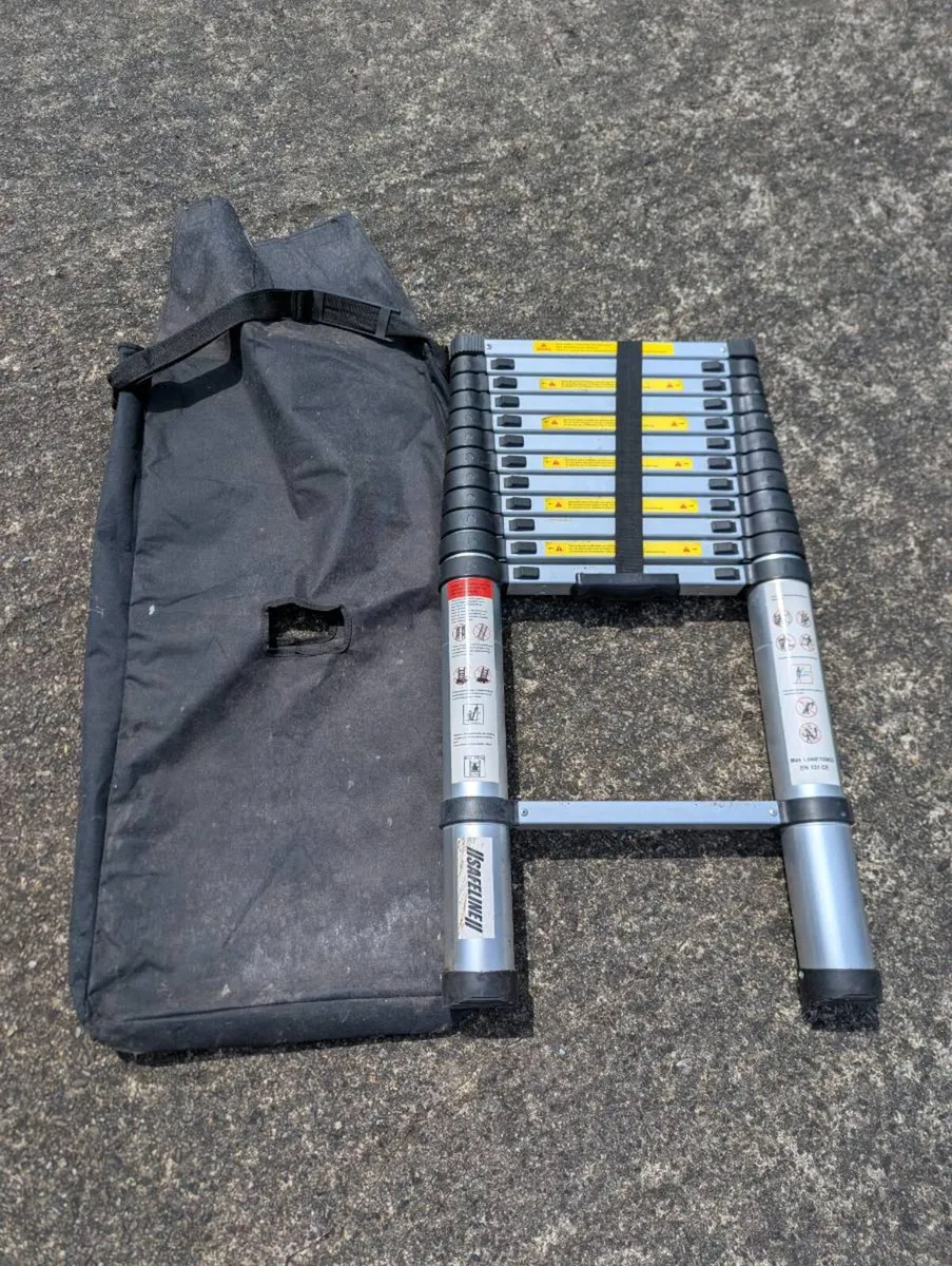 Telescopic Ladders with carry case - Image 1