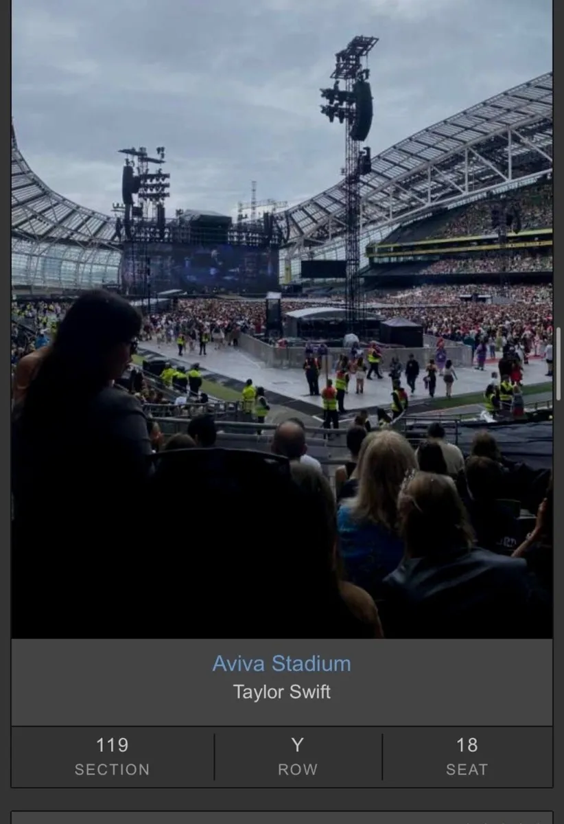 Metallica Day 2 Ticket Dublin (Seated) - Image 1