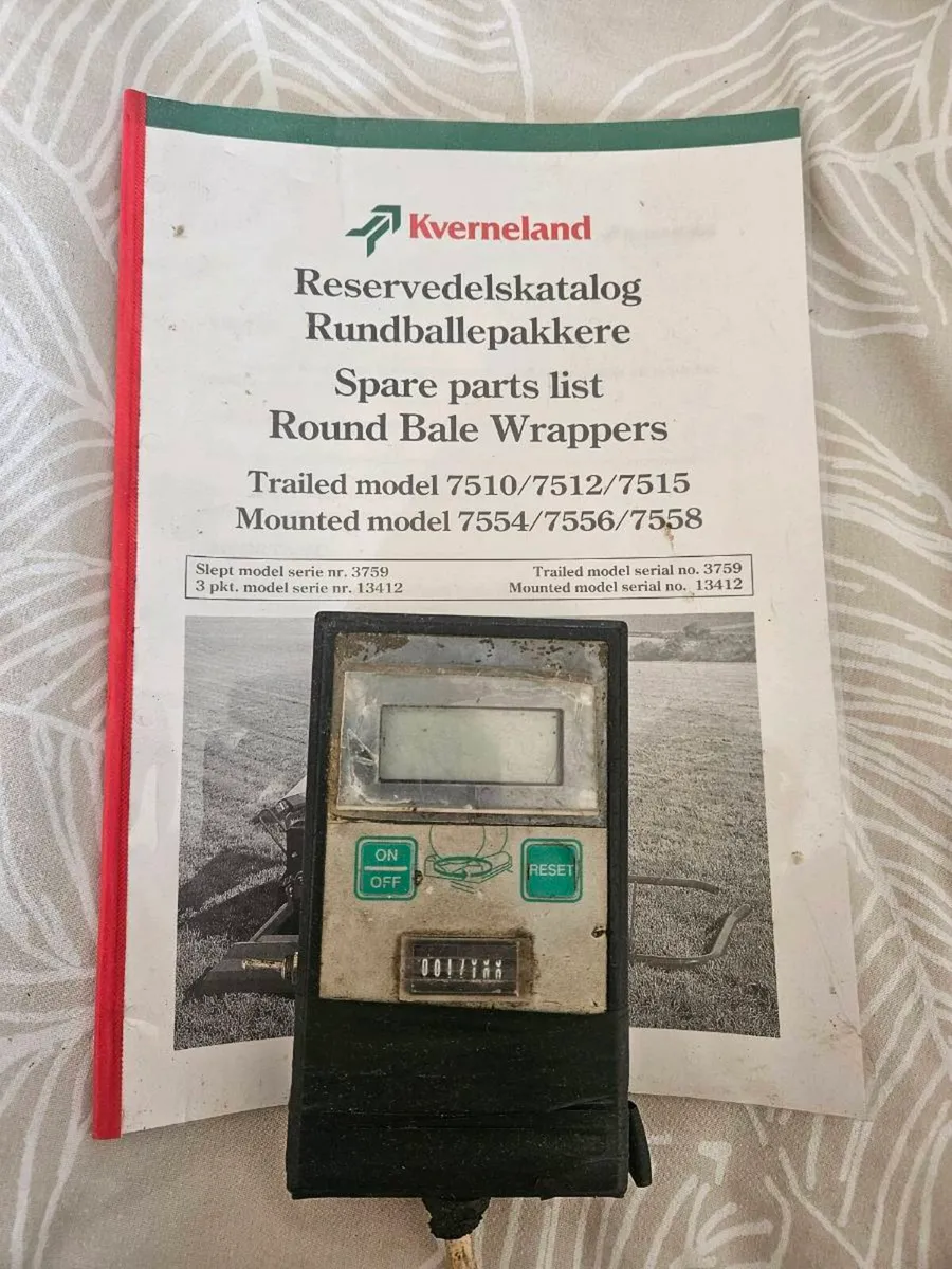 Kvernland un7512 bale clock - Image 2