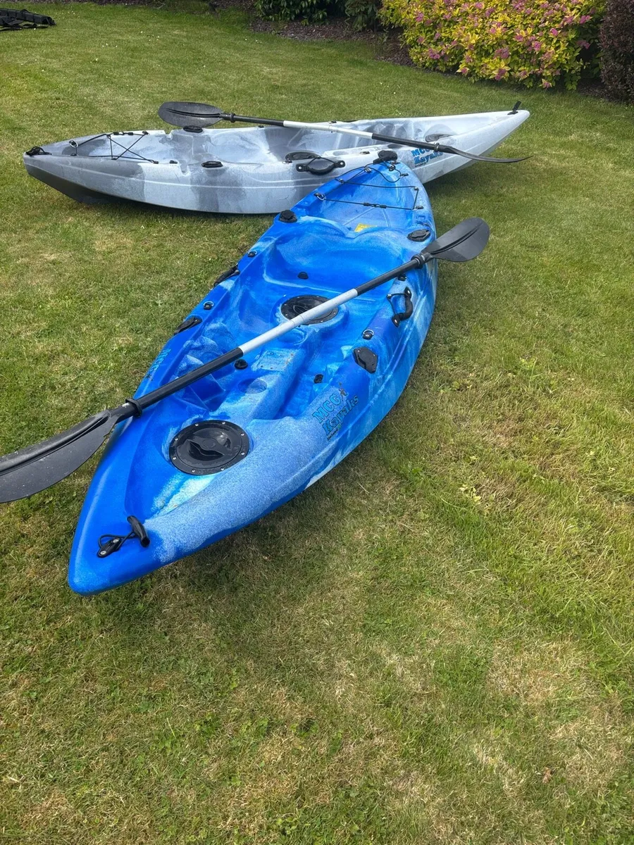 2 x 9ft sit-on Kayaks €250 each. - Image 2