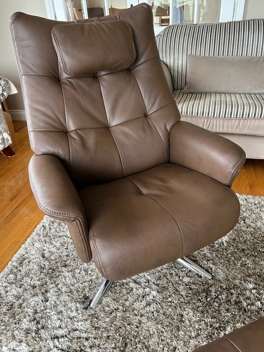 Recliner leather chair - Image 4