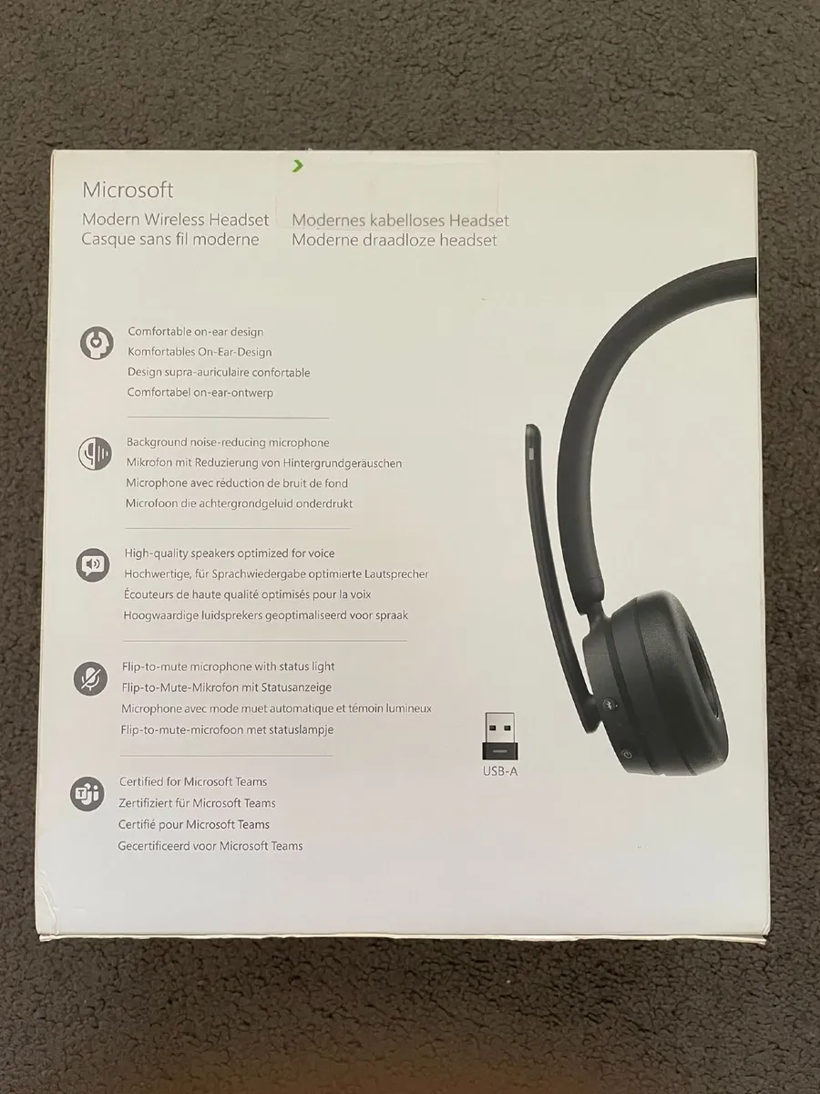 Microsoft Wireless Headset (Brand New Sealed) - Image 3