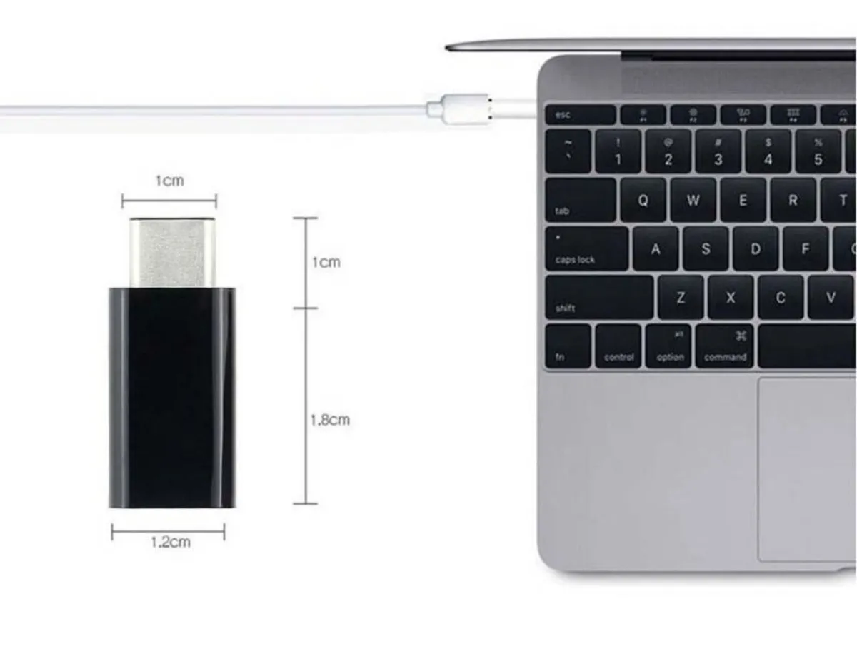 USB C to Micro USB Adapter 5 Pin Data Converte - Image 4