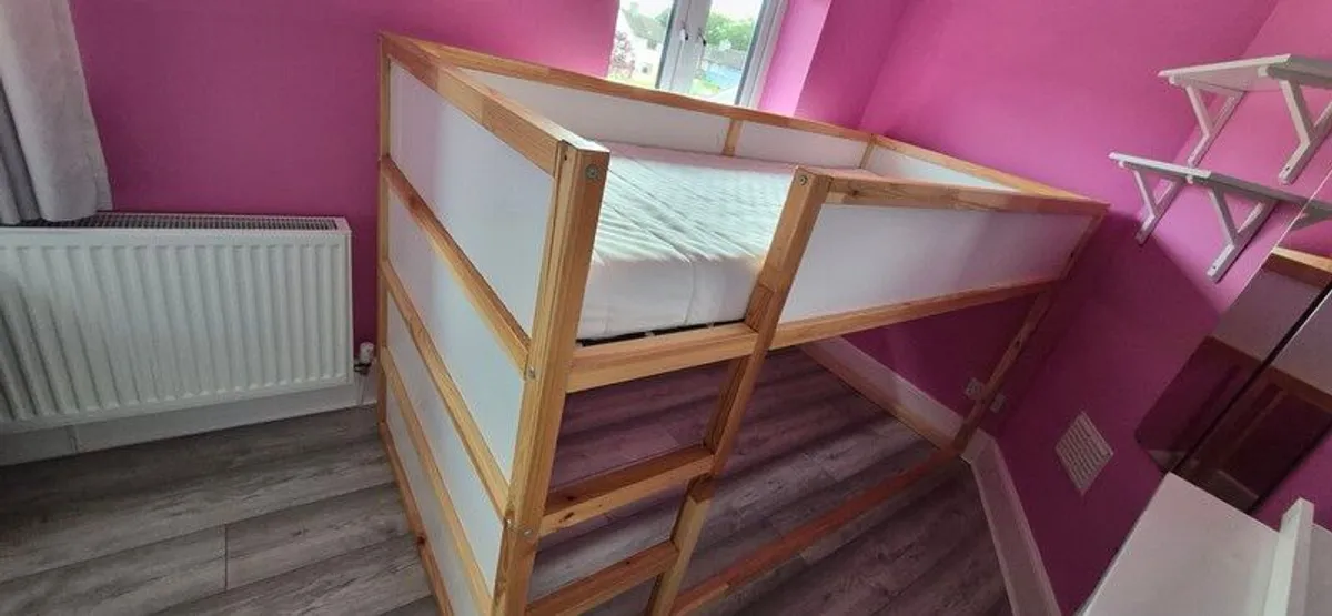 Kids Bed Ikea Kura - Image 1