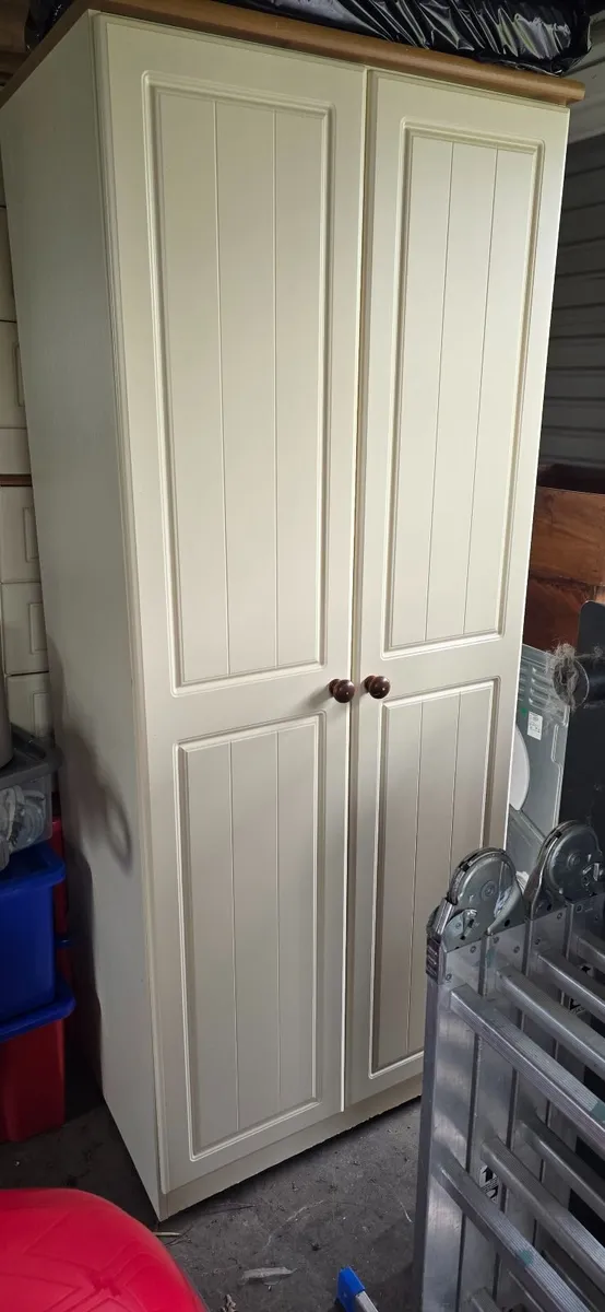 Cream and Pine Wardrobe - Image 2