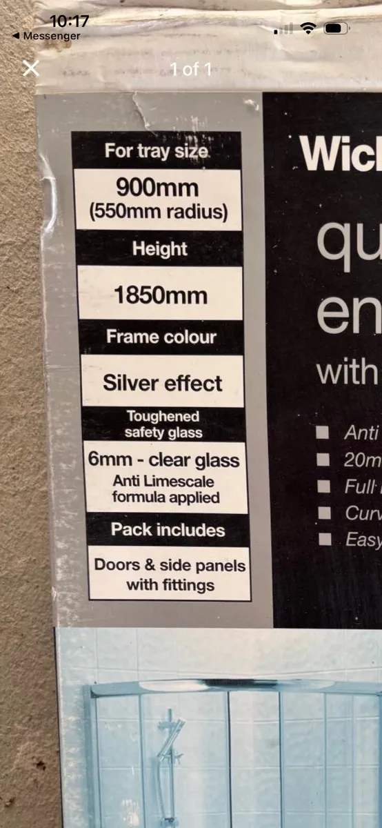 Shower door - Image 1