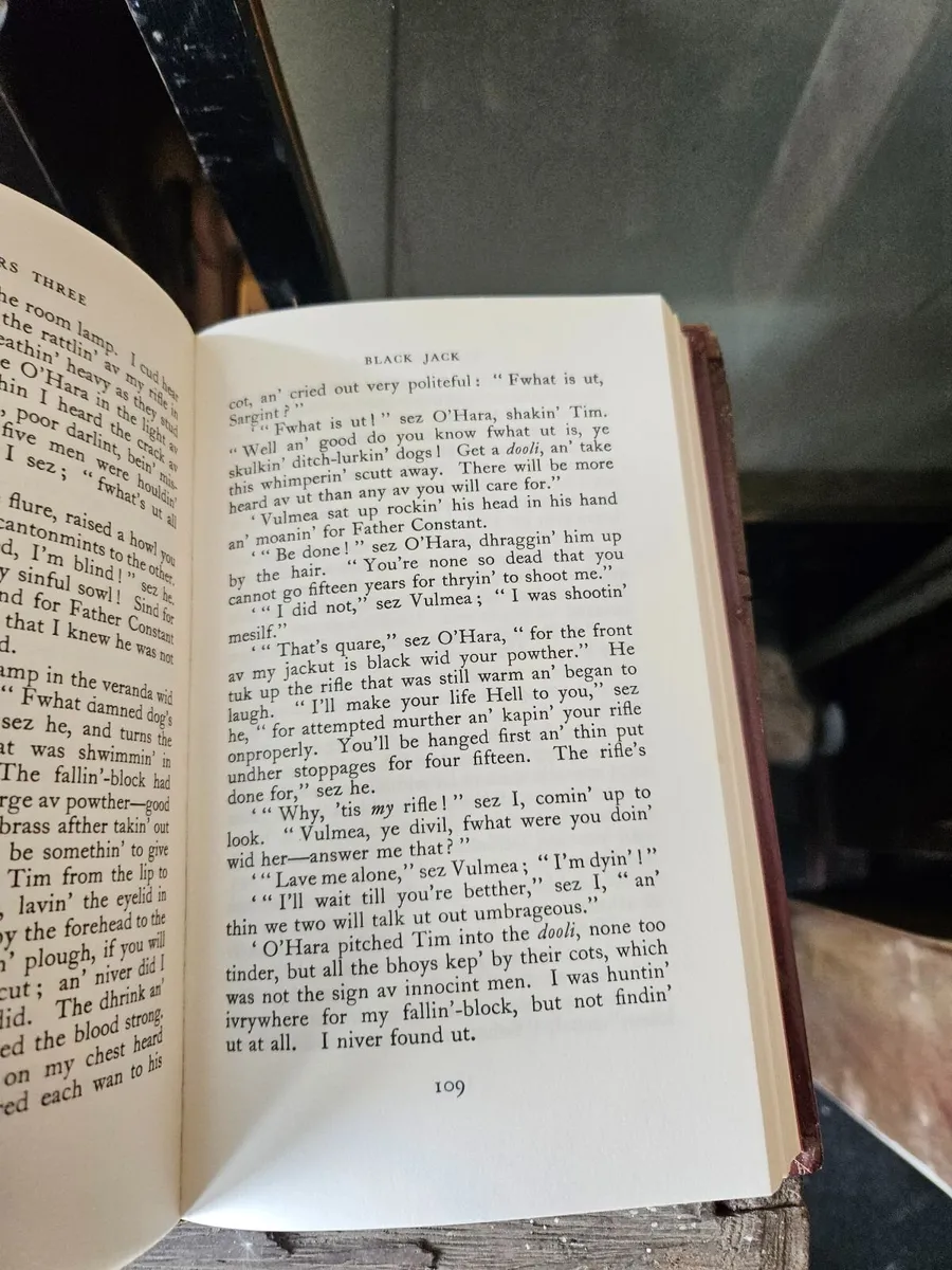 Vintage Rudyard Kipling Soldiers Three Book - Image 4